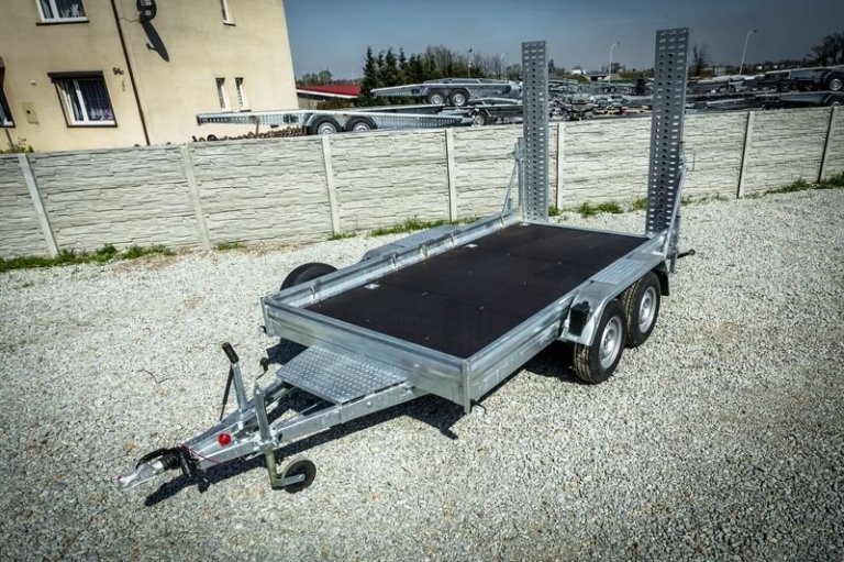 Przyczepa do przewozu minikoparek 3,5x1,8m